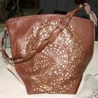 Leather Ladies Handbag 01