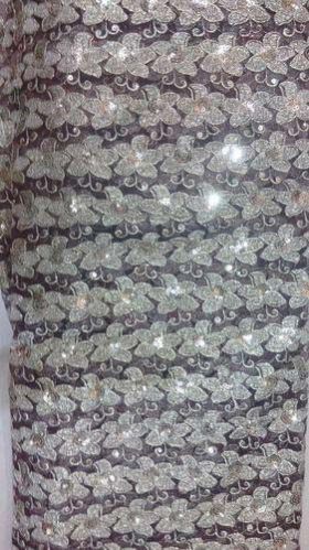 Embroidered Net Fabric 02