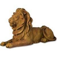 Marble Stone Lion Statue 01