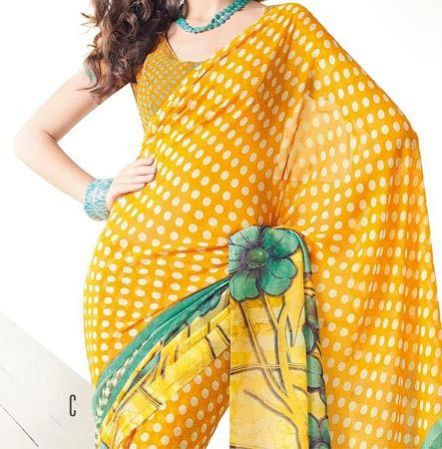 Printed Saree