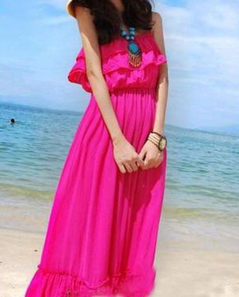 Ladies One Piece Dress (02)