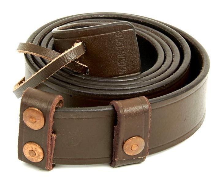 British WWI & WWII SMLE Enfield Rifle Leather Sling