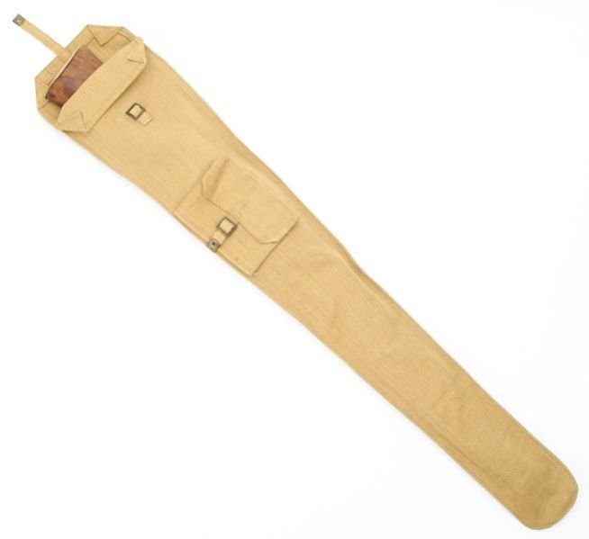British WWII .303 SMLE Enfield P1937 Web Canvas Carry Case