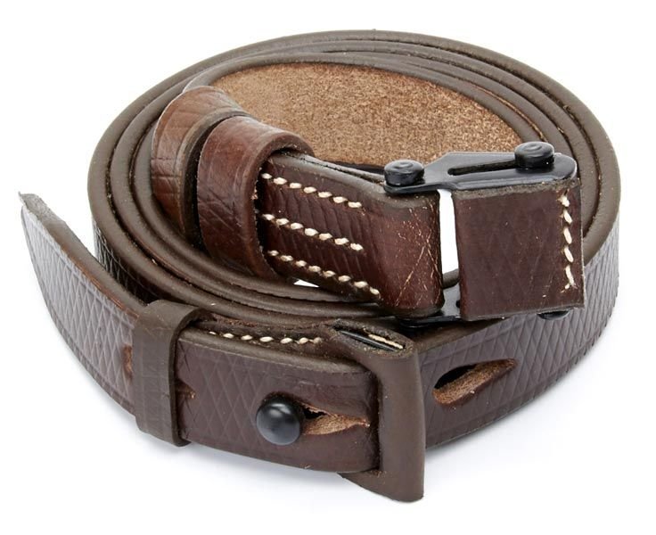 German WWII Mauser 98K Rifle Leather Sling