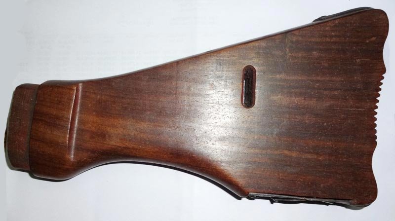 German WWII Stg 44 MP 44 Wood Buttstock Assembly