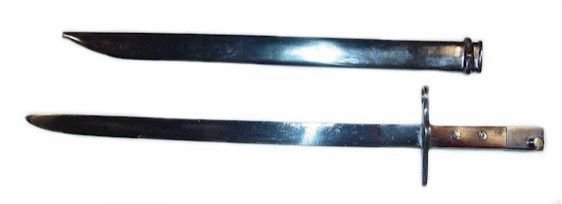 Japanese Reproduction Bayonet With Scabbard