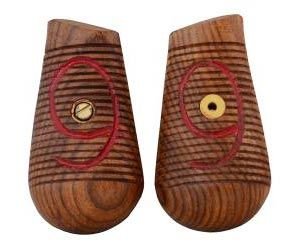 Mauser C96 Wooden Pistol Grips - Red 9