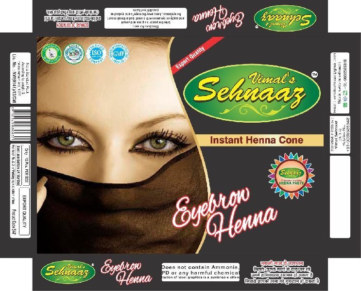 Eyebrow Henna 01