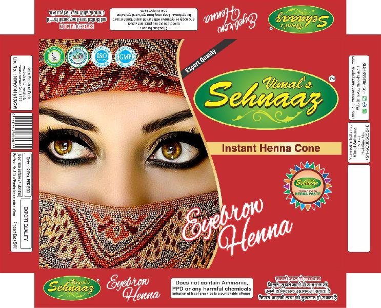 Eyebrow Henna 02