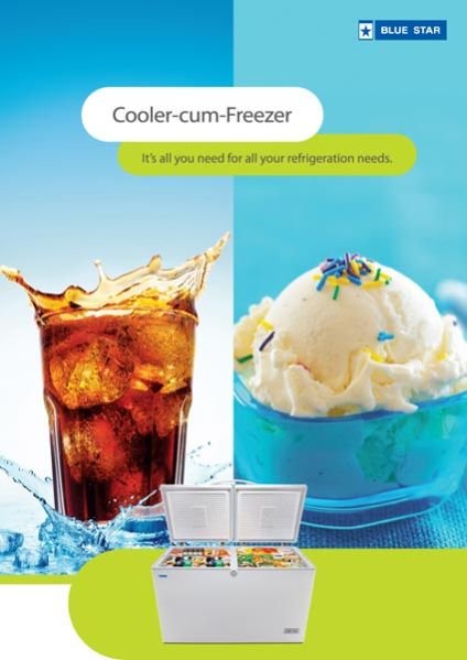Cooler Cum Freezer Leaflet A4 Front