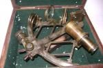 8 Inch German Pattern Sextant with Wooden Box