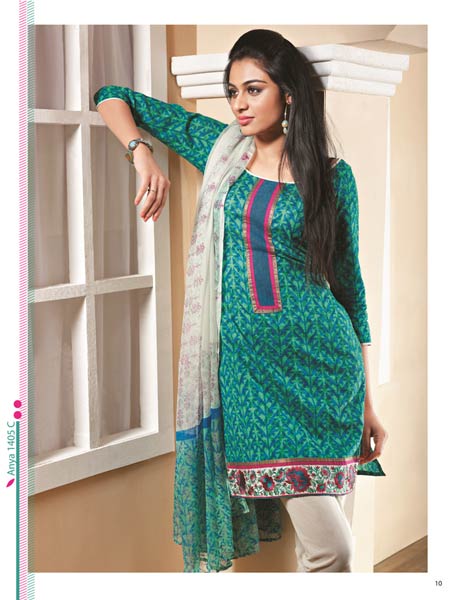 Designer Cotton Salwar Kameez