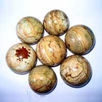 Jasper Stone Spheres