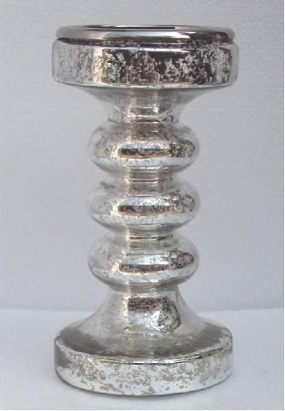 Glass Pillar Candle Holders 01