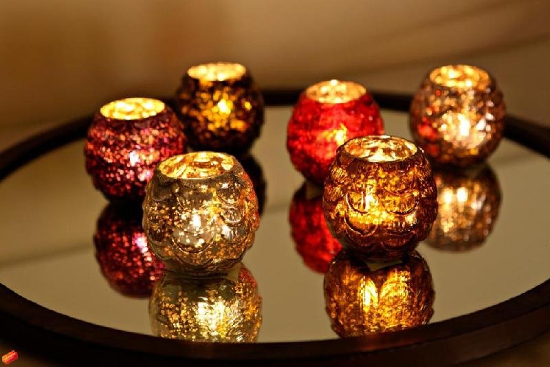 Glass Votive Candle Holders 06