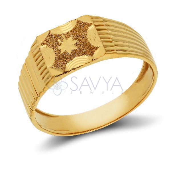 GR02_Gold Gents Ring