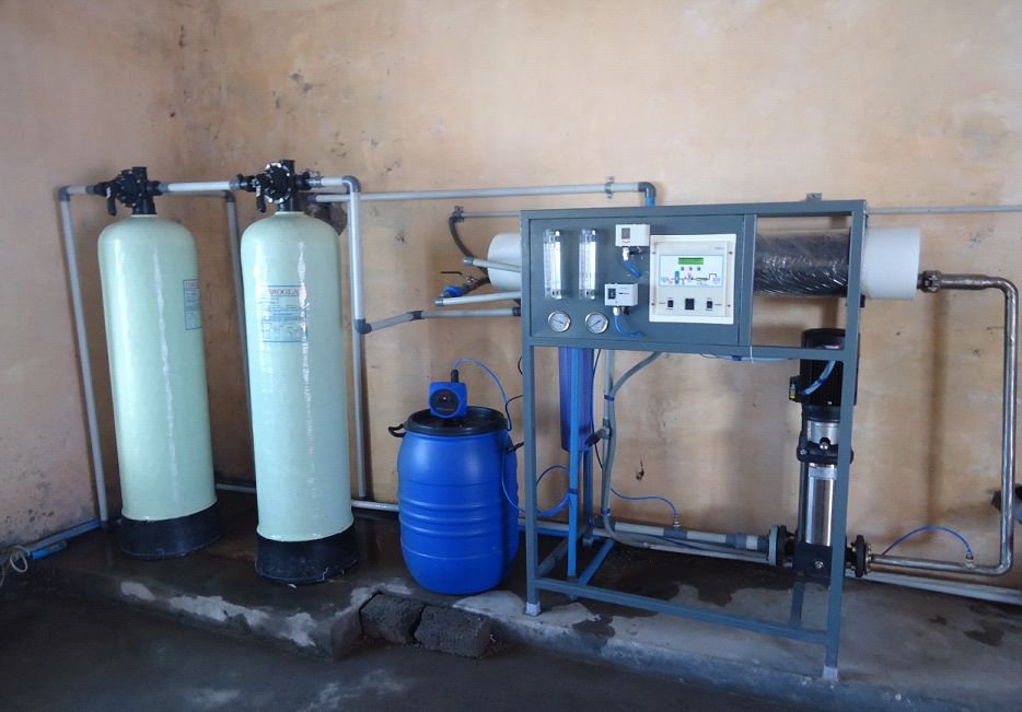 1000 LPH Reverse Osmosis Plant