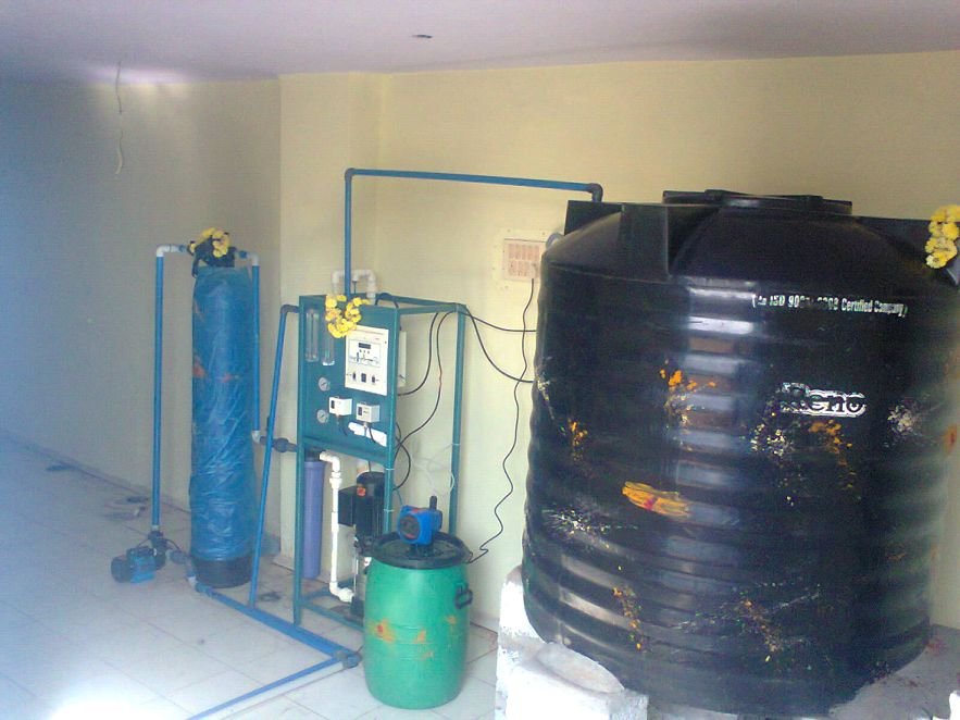250 LPH Reverse Osmosis Plant