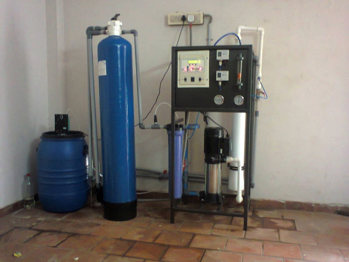 500 LPH Reverse Osmosis Plant