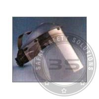 Face shield with Safety Helmet