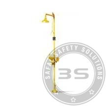 Hand Operated Shower Cum Eye Washer GI