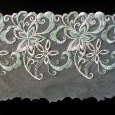 Mesh Embroidered Laces