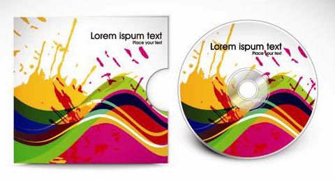 CD Cover Presentation Template 3
