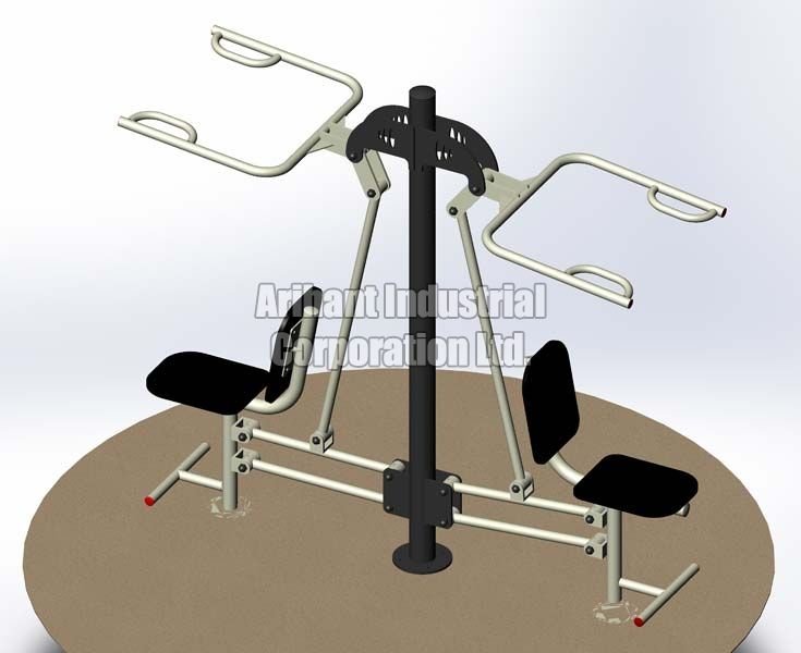 Shoulder Exerciser Double Standarad Assembly 01