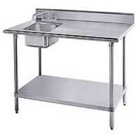 Work Table Sink