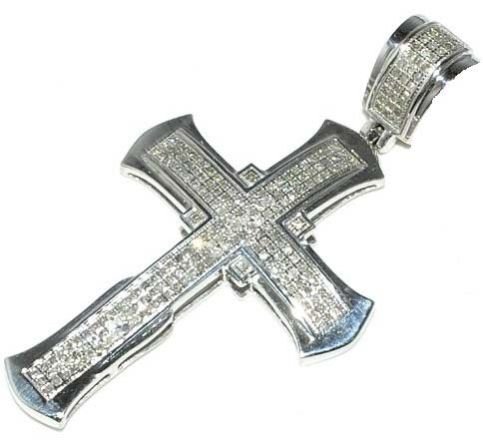Diamond Cross Pendant (P0033)