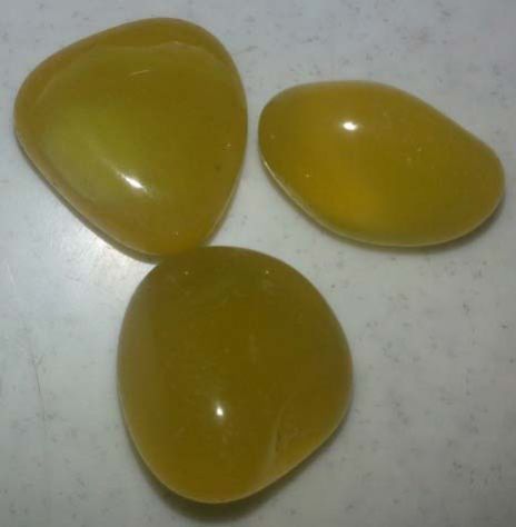 Yellow Onyx Pebbles