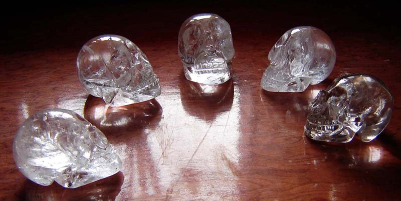 Crystal Skull 4cm 02