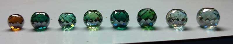 Moissanite Round Beads 01