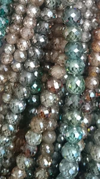 Moissanite Round Beads 02