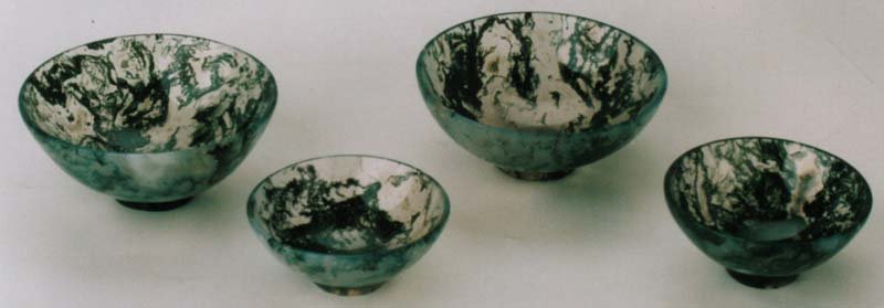 Moss Agate Bowl
