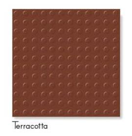 Dot Terracotta Vitrified Parking Tile
