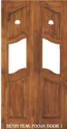 Pooja 1 Teak Wood Door