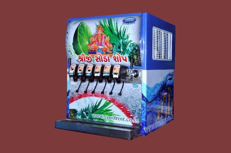 6 Valve Soda Fountain Machine 01