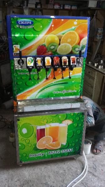 6 Valve Soda Fountain Machine 03