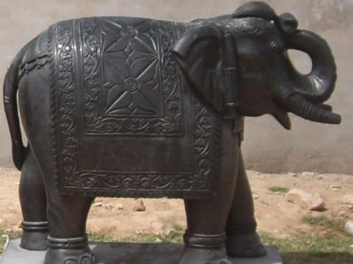 Marble Elephant Statue 17