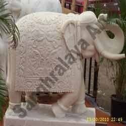 Marble Elephant Statue 20