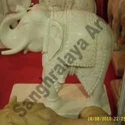 Marble Elephant Statue 10