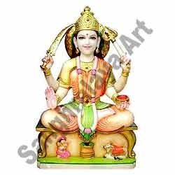 Marble Maa Lakshmi Statue 07