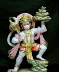 Marble Hanuman Ji Statue 02