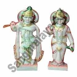 Marble Radha Krishna Statue 10