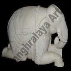 Marble Elephant Statue 11