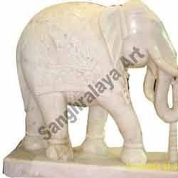 Marble Elephant Statue 13