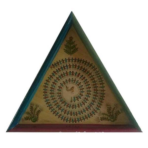 Hand Painted Wooden Tray 15