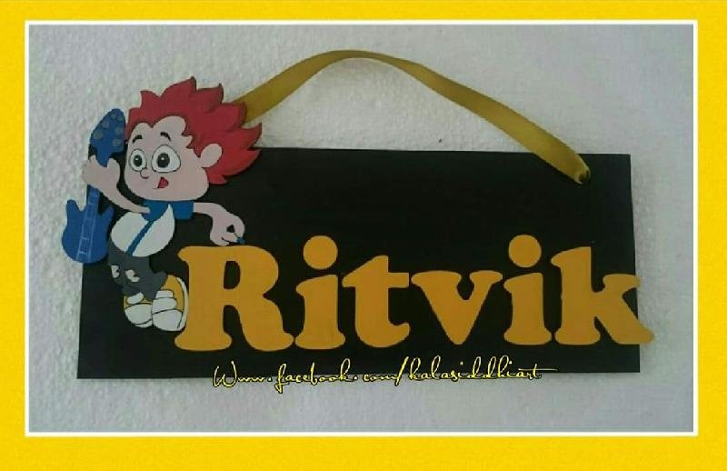 Kids Name Plates 01
