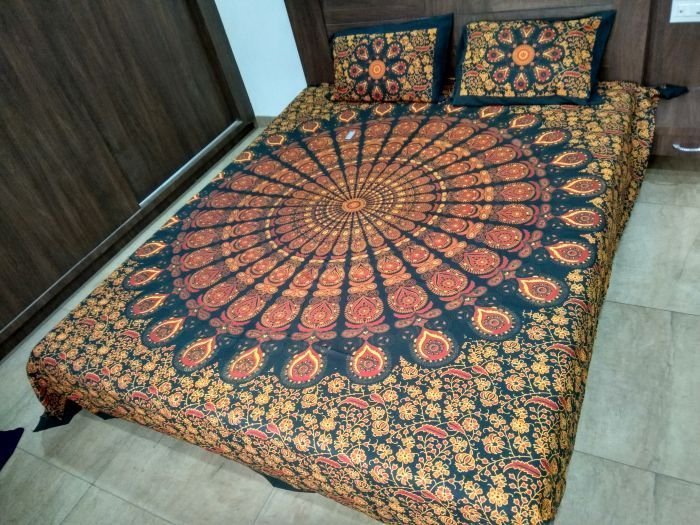 Bedsheet Double Semi Natural 01